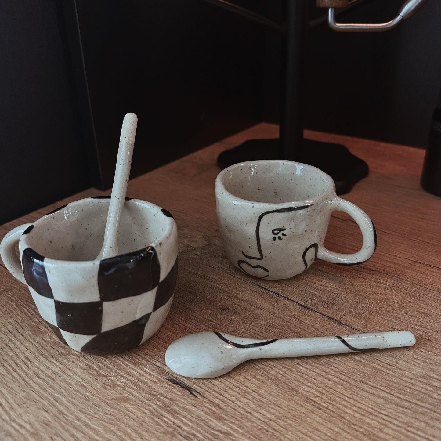 Ceramic spoon