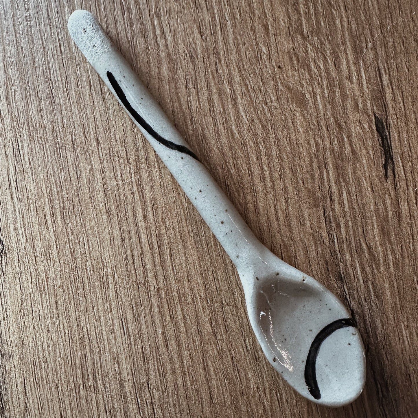 Ceramic spoon