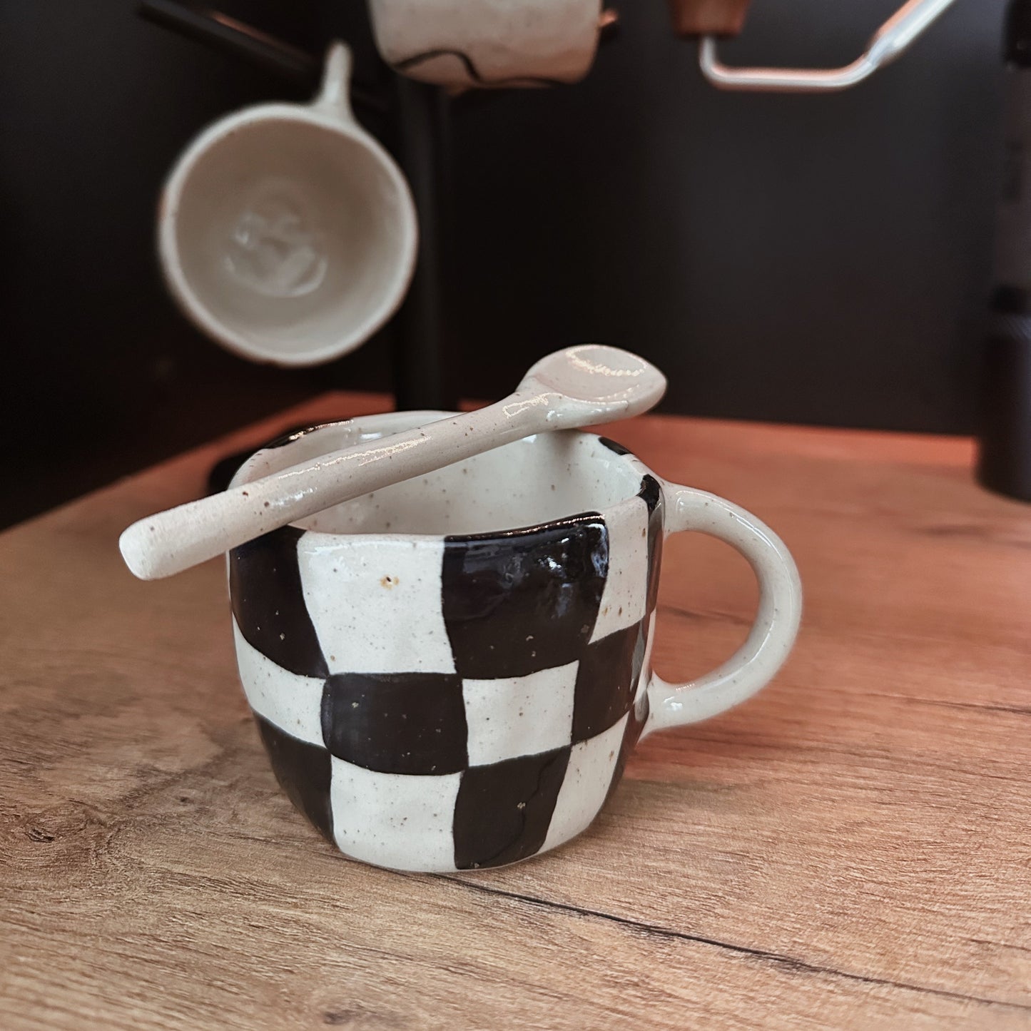 Ceramic spoon