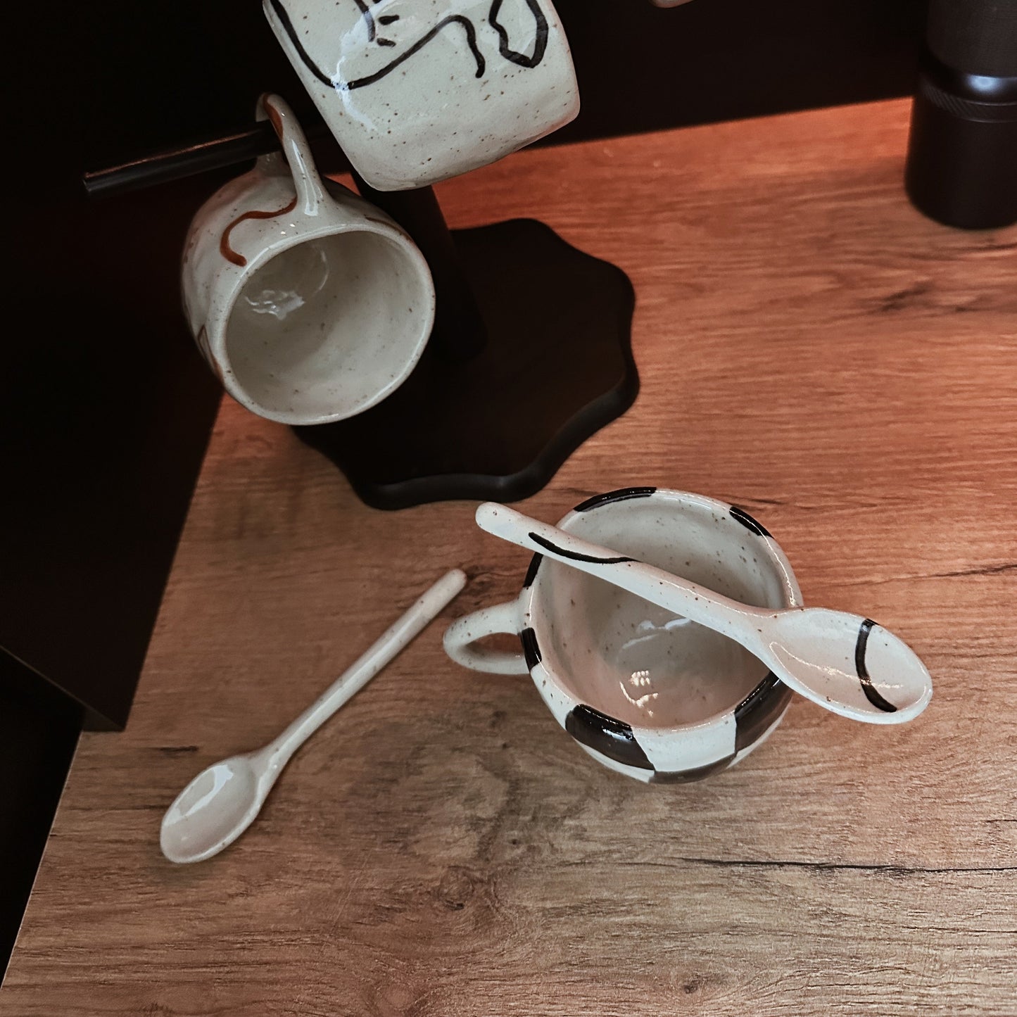 Ceramic spoon