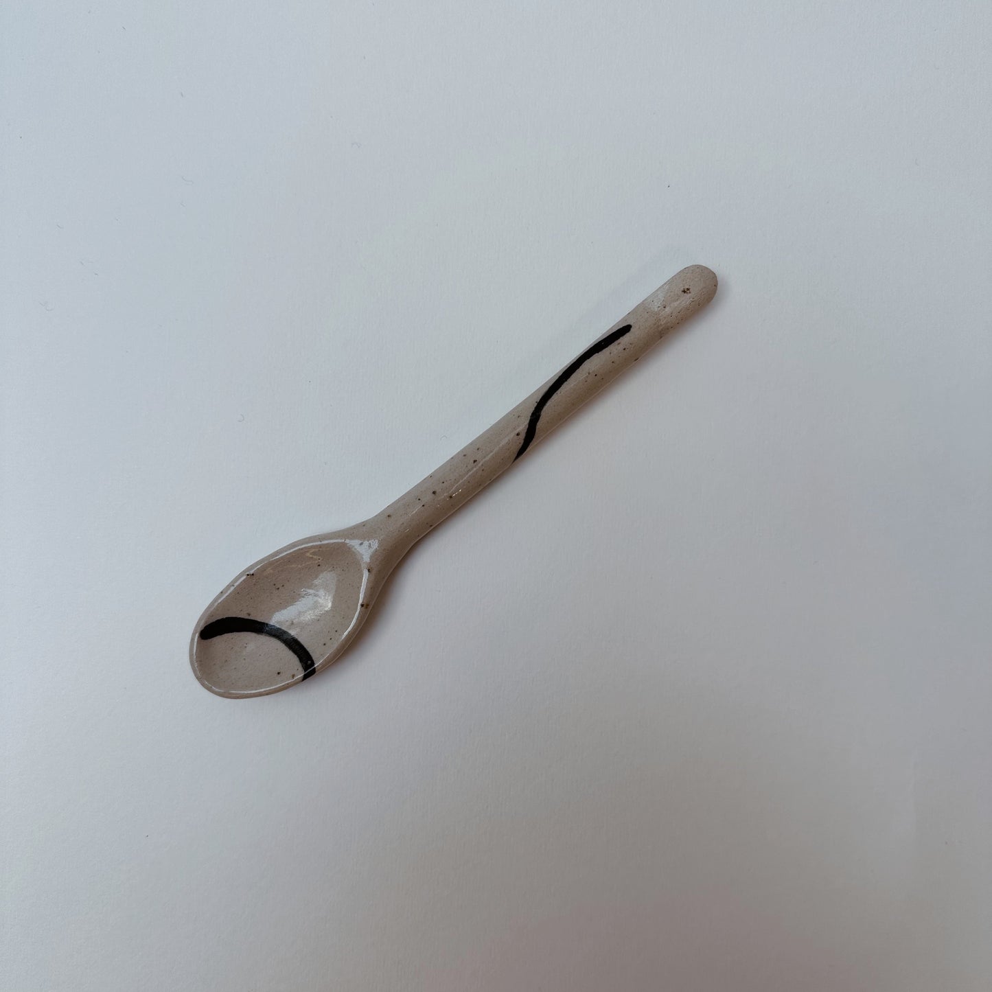 Ceramic spoon