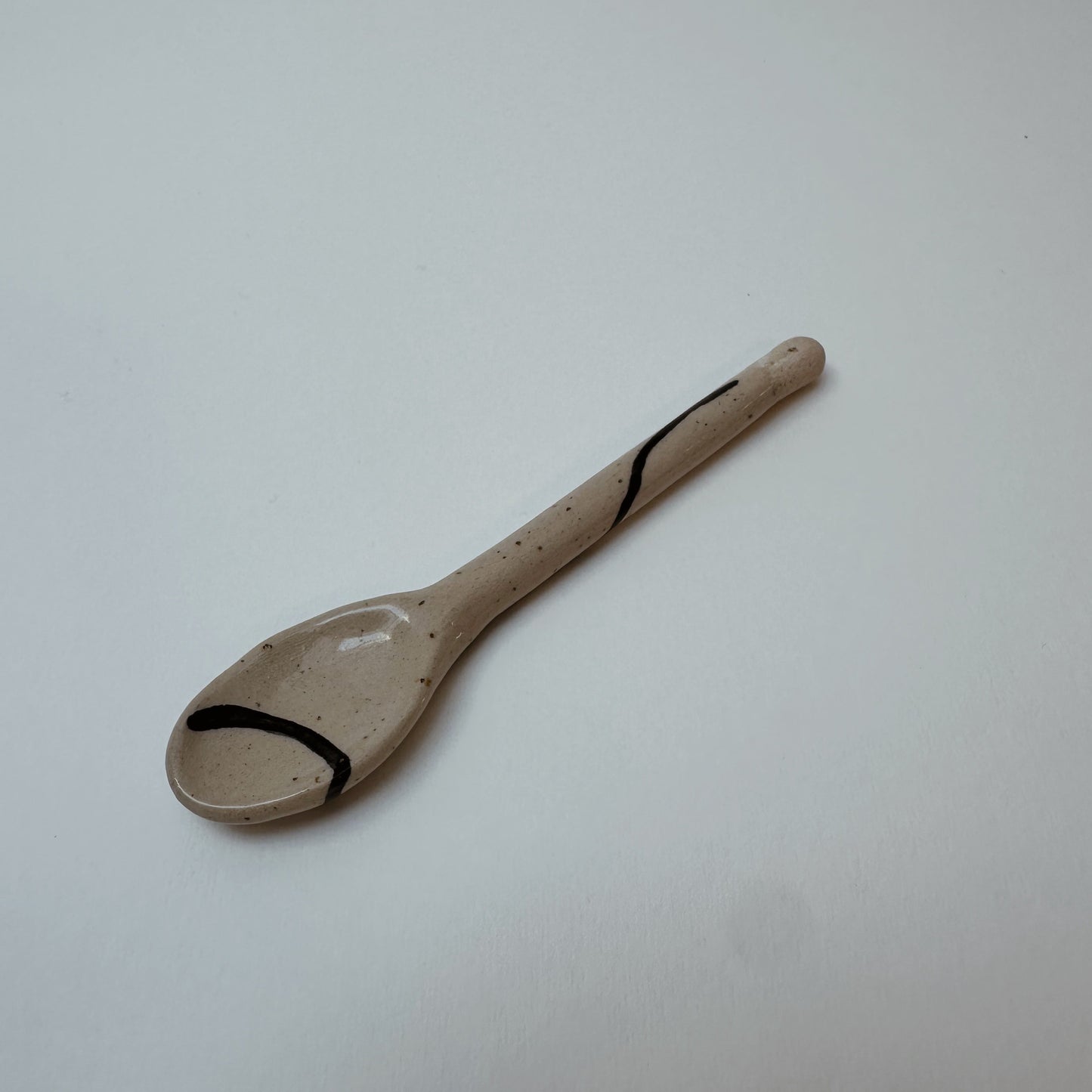 Ceramic spoon