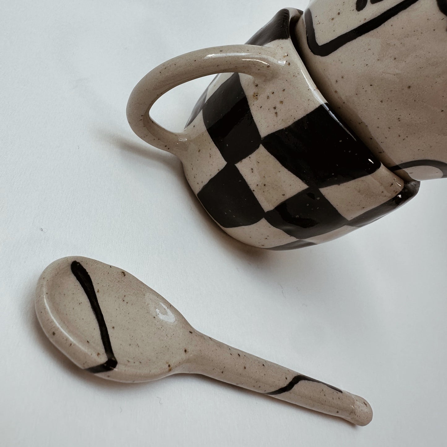 Ceramic spoon