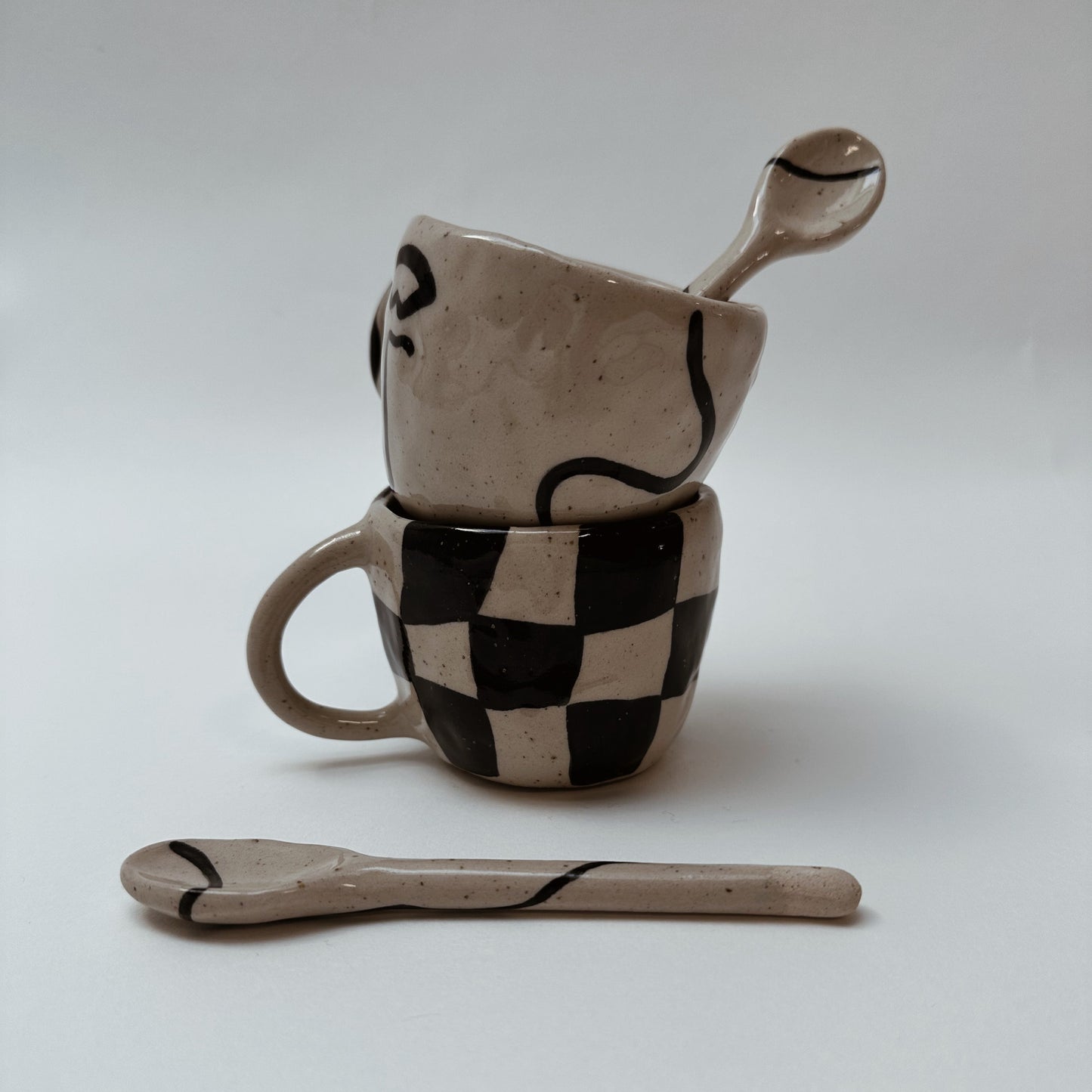 Ceramic spoon